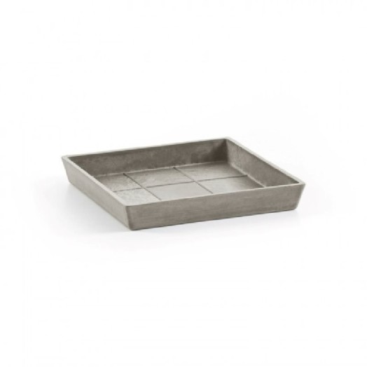 Ecopots Πιάτο Γλάστρας Rotterdam Taupe 50 (43x43.5x3.5)