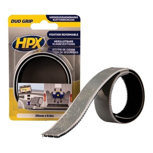 HPX Duo Grip Mαύρη Ταινία 25mmx0,5m - 250000122