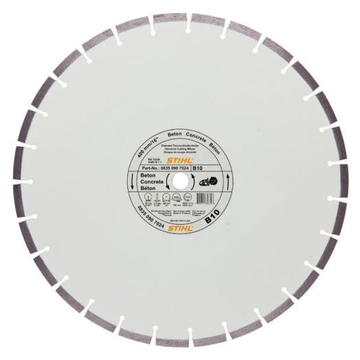 Stihl Διαμαντόδισκος για Σκυρόδεμα (B) D-B10, Ø 400 mm