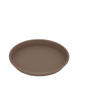 Micplast Πιάτο Γλάστρας Daiquiri Στρογγυλό Taupe 25 (24x20cm ΔxΥ)