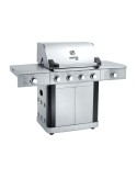 Bormann BBQ5500 (22.5kW) Ψησταριά Υγραερίου & Υπερύθρων με 4+2 Εστίες - 037378