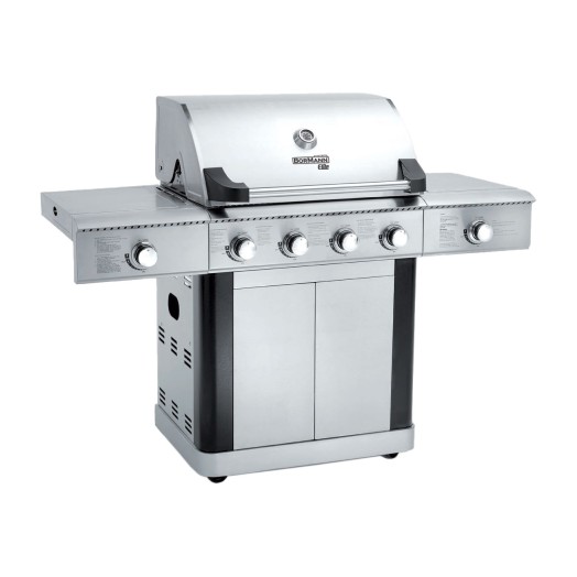 Bormann BBQ5500 (22.5kW) Ψησταριά Υγραερίου & Υπερύθρων με 4+2 Εστίες - 037378