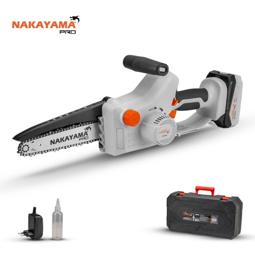 Nakayama Κλαδευτικό Αλυσοπρίονο Μπαταρίας EC1600 21V brushless Li-ion Λάμα 20cm - 061694