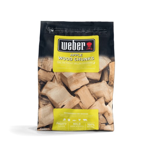 Weber Ξύλα Καπνίσματος Chunks Apple - 1,5kg - 17616